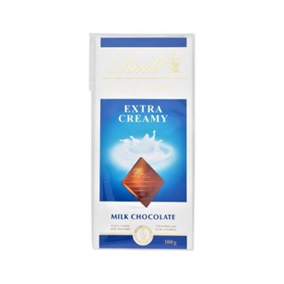 ลินด์ครีมมี่ช็อกโกแลตนม MILK 100 กรัมLINDTCHOCOLATE CREAMY 100G.