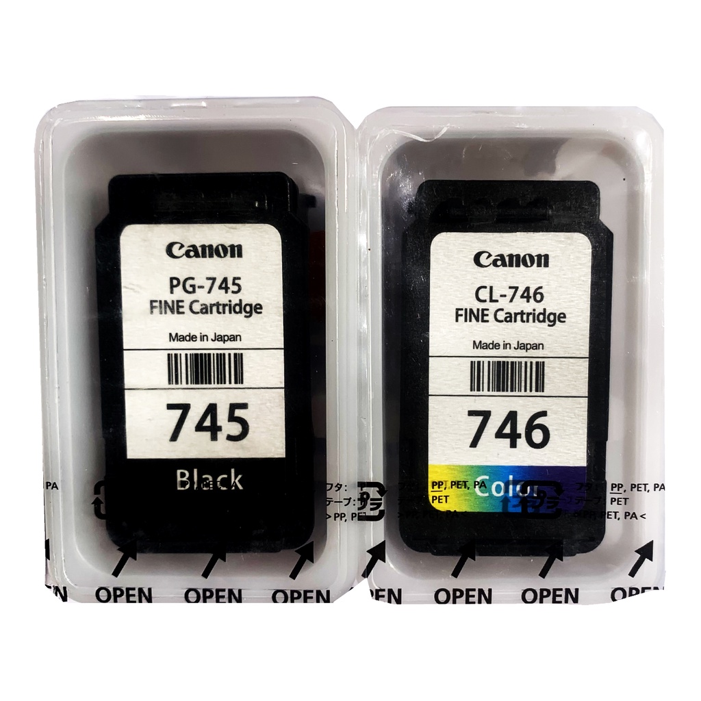ตลับหมึก สําหรับ Canon MG2470 MG2570 MG2570S MG2970 MG3070 MG3070S MG3077 IP2870 IP2870 PG 745 CL 74