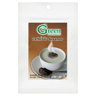 ดร.กรีนงาดำป่นอบ BAKED 75ก.DR.GREEN POWDERBLACK SESAME 75G.