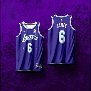 เสื้อเจอร์ซีย์ LAKERS JAMES CITY EDITION HG 2023