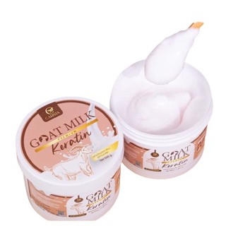 เคราตินนมแพะ goat milk keratin (แบบกะปุก500กรัม)แบบกะปุก