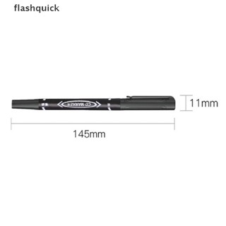 Flashquick ปากกามาร์กเกอร์ หมึกกันน้ํา สีดํา