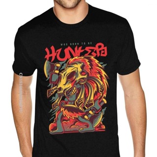 เสื้อยืดสวยๆ Camiseta de Hunter Monster para hombres, camisa de Anime de estilo gótico, camiseta de marca Vintage, _03