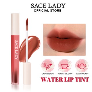 5 Colors Sace Lady Water Mist Lip Glaze Waterproof Light Thin Non Stick Cup Mist Surface Non Stick Sexy Red Lipstick Women Makeup