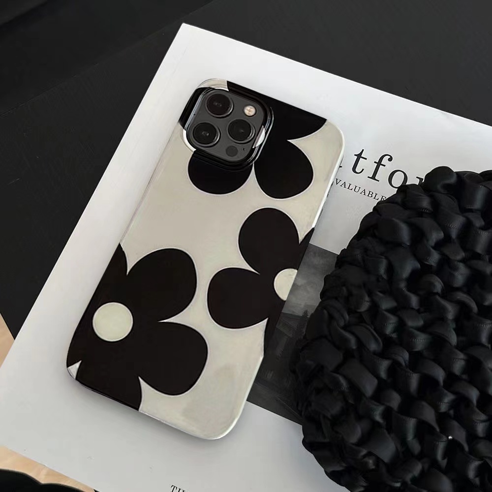เคสโทรศัพท์มือถือ กันกระแทก สี่มุม ลายดอกไม้ สําหรับ iPhone 14 14pro 14plus 13 13mini 13pro 13prm iPhone12 7Plus 8Plus Xr XS 13 12mini Pro Max