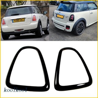 Koolool สติกเกอร์กรอบไฟหน้ารถยนต์ สําหรับ MINI R56 R57 R58 R59 R60