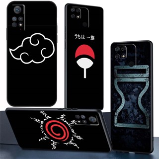 เคสโทรศัพท์มือถือซิลิโคน TPU แบบนิ่ม ลาย BS84 โลโก้นารูโตะ Nubes akatsuki สําหรับ Redmi 10 Power 11 Prime 5G 12C A1 A1+ K50 Ultra K60 Pro K60E