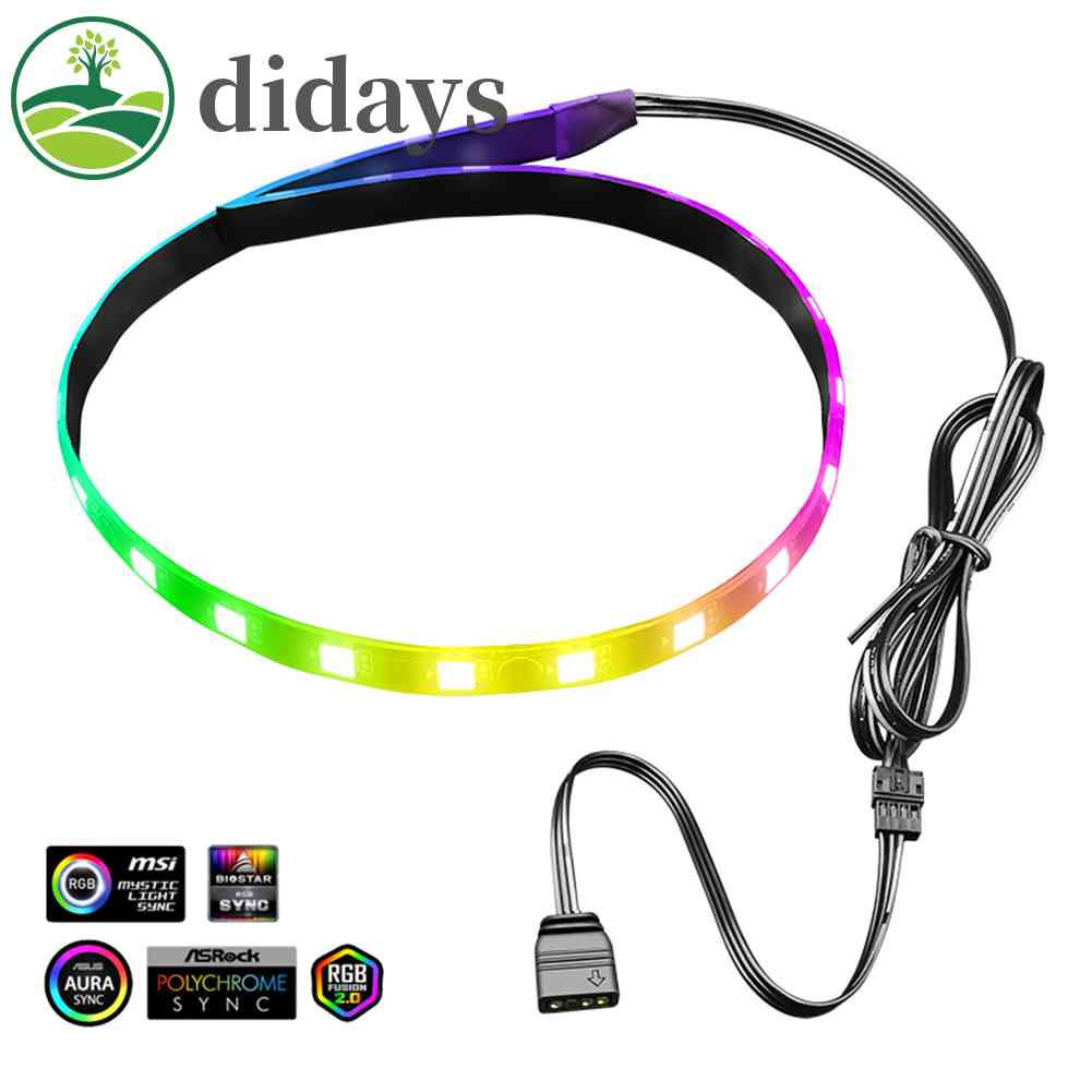 Coolmoon CM-LS40 5V ARGB PC เคสไฟ LED SATA 3PIN โคมไฟ RGB คอมพิวเตอร์