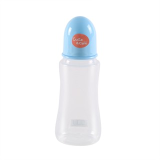 คิวท์แอนด์แคร์แวลูขวดนมสลิม BL 8ออนซ์CUTE AND CARE VALUE FEEDINGBOTTLE BL 8OZ