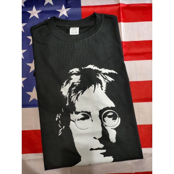 John Lennon Music เสื้อยืดวงเสื้อยืด Distro เสื้อยืดงานอดิเรกแฟนเสื้อยืด