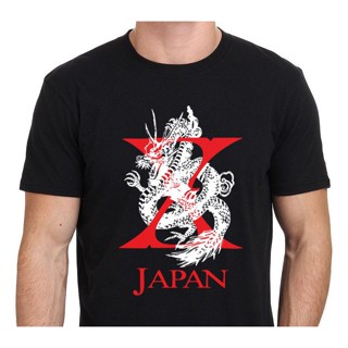 Details About X Japan Yoshiki Toshi Hide Dragon Logo Cotton Mens T-shirt_02