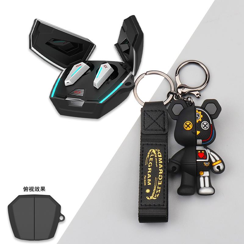 [จัดส่งรวดเร็ว] เคสหูฟังบลูทูธไร้สาย ซิลิโคนนิ่ม กันกระแทก ลายการ์ตูนหมี Edifier gx07 HECATE gx07 gx