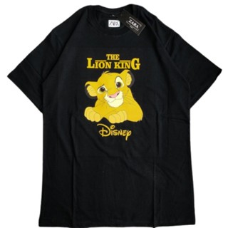 Zara THE LION KING X DISNEY เสื้อยืด / เสื้อยืดแบรนด์แท้S-5XL_05