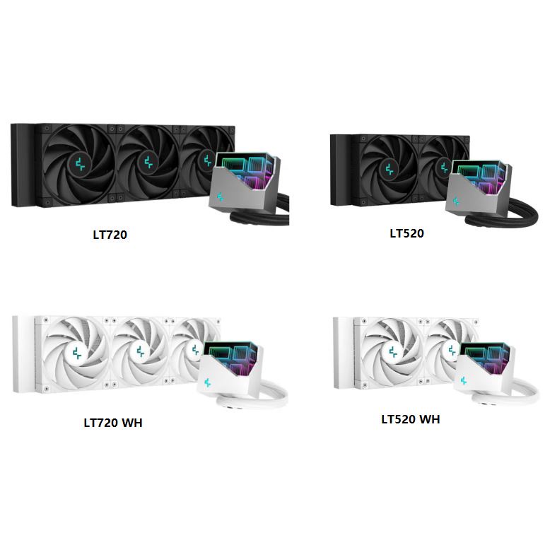 Deepcool พัดลมระบายความร้อน CPU LT720 LT520 สําหรับ LGA1700 2066 2011-V3 2011 1200 115x และ sTRX4 STR4 AM5 AM4