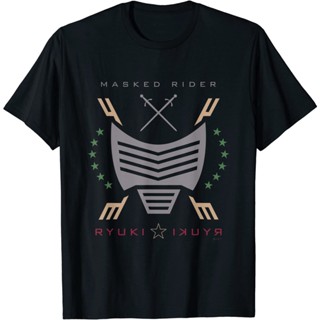 เสื้อยืดแขนสั้น เสื้อยืดท็อป ลาย Kamen Rider Ryuki สําหรับผู้ชาย และผู้ใหญ่ ลายการ์ตูน อนิเมะ_02