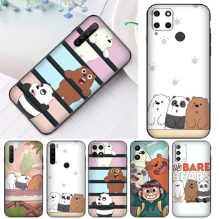 เคสโทรศัพท์มือถือ ซิลิโคนนุ่ม TPU ลาย We Bare Bears สําหรับ Realme 2 3 Pro 5i 5S 5 Pro 6i 6 Pro 7i 7 Pro