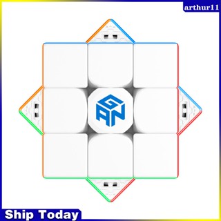 Arthur Gan12 ลูกบาศก์พลาสติกอัจฉริยะ 3x3x3 แบบแม่เหล็ก ชาร์จได้ ของเล่นปริศนา