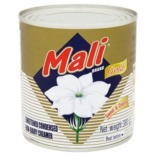 มะลิโกลด์ครีมเทียมข้นหวาน กรัมMALI 380 GOLD SWEETENED NONDAIRYCREAMER380G