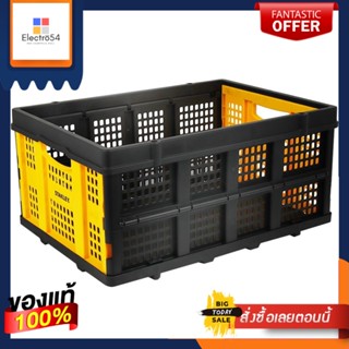 FOLDING ตะกร้าพับได้ STANLEY SX-WTD-FT 505 25 กก.FOLDING BASKET STANLEY SX-WTD-FT 505 25KG BLACK-YELLOW