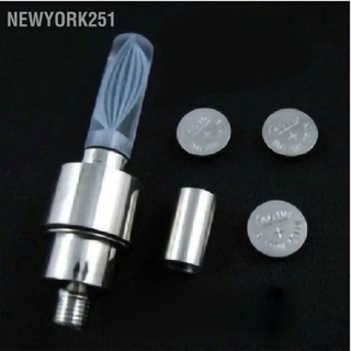 Newyork251 จักรยานล้อไฟ LED สำหรับหัวฉีดอเมริกัน Presta หัวฉีดยางวาล์ว Stem โคมไฟตกแต่ง