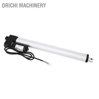  Orichi Machinery ตัวกระตุ้นเชิงเส้นไฟฟ้า 500 มม. จังหวะ 3000N อุปกรณ์เสริมตัวกระตุ้นเชิงเส้นสำหรับอุปกรณ์เครื่องจักร