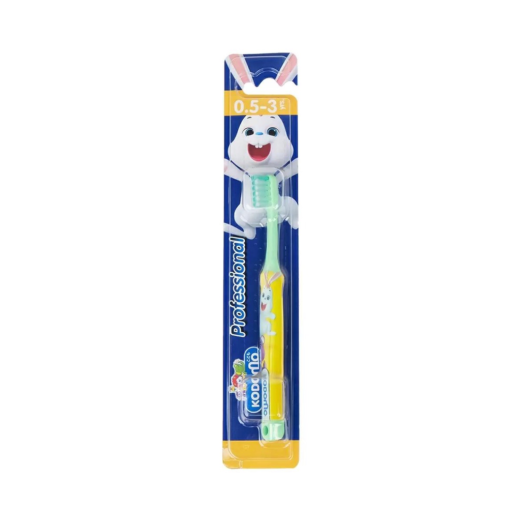 HOMEHAP KODOMO Professional แปรงสีฟัน สำหรับเด็ก 0.5-3 ปี แปรงสีฟัน