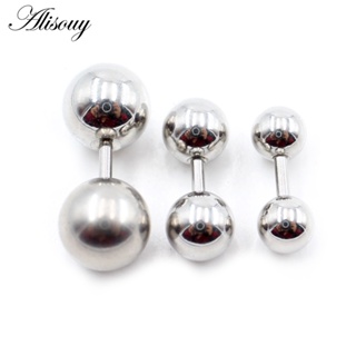 Alisouy จิวเจาะหู ปาก ปาก ร่างกาย ปาก ปาก ปาก สเตนเลส 4 มม. …