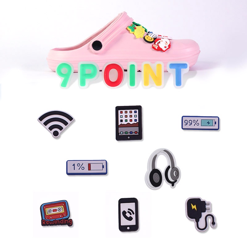 Croc Jibbit บุคลิกภาพ Croc หัวเข ็ มขัด DIY การ ์ ตูนแบนรูปแบบของขวัญอุปกรณ ์ เสริมรองเท ้ า