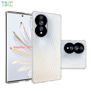 เคสโทรศัพท์มือถือนิ่ม แบบใส สี่มุม สําหรับ Honor 80 70 60 50 30 Pro SE 9X X8 X9 Pro X8 Pro Max X40 X40I 7C