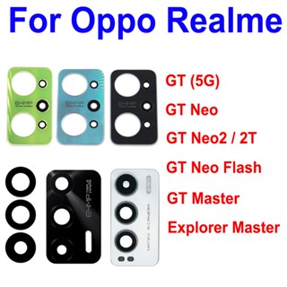 อะไหล่เลนส์กระจกด้านหลัง แบบเปลี่ยน สําหรับ Realme GT Neo 2 2T Neo Flash GT Master Explorer