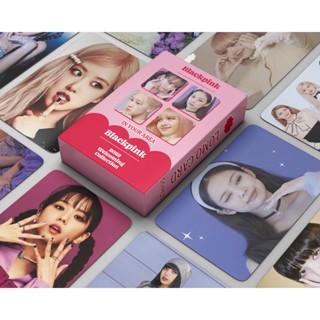 55pcs/box black pink 2022 Summer Diary Lomo Card Photocard   Jisoo Jennie Rose Lisa Blink comeback BP