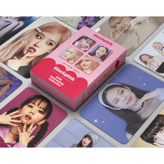 55pcs/box black pink 2022 Summer Diary Lomo Card Photocard   Jisoo Jennie Rose Lisa Blink comeback BP