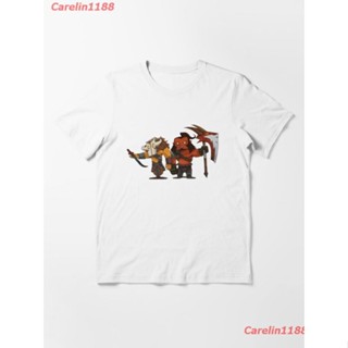 New DOTA 2 Essential T-Shirt เสื้อยืด ดพิมพ์ลาย ดผ้าเด้ง คอกลม cotton แฟชั่น discount Unisex_04