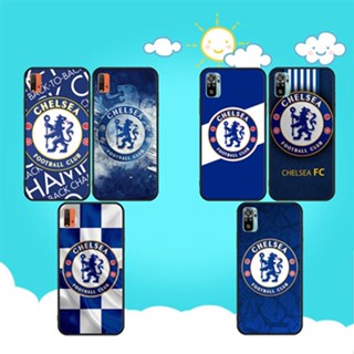 เคสโทรศัพท์มือถือแบบนิ่ม ลาย Chelsea A สีดํา สําหรับ Redmi Note 10 4G 10 Pro 4G 10 Pro Max 4G 10S 10 5G 10T 5G 10 Pro 5G