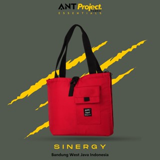 Ant PROJECT - กระเป๋าใส่แล็ปท็อป สีแดง Xtra Slot Jing Jing