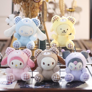 พวงกุญแจ จี้ตุ๊กตา Sanrio Melody Cinnamoroll Kuromi น่ารัก เหมาะกับของขวัญ