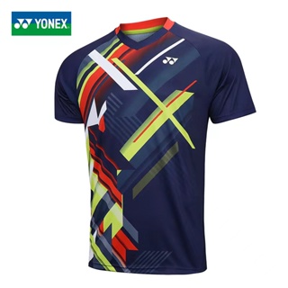 Yonex ใหม่ เสื้อแบดมินตัน แขนสั้น แบบแห้งเร็ว แฟชั่น สําหรับผู้ชาย และผู้หญิง 3625