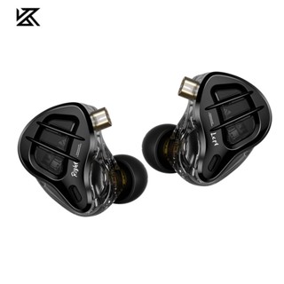 Kz ZAR HiFi หูฟังอินเอียร์ แบบมีสาย เทคโนโลยีไฮบริด 7BA+1DD IEM พร้อมไมโครโฟน เบส โทรศัพท์