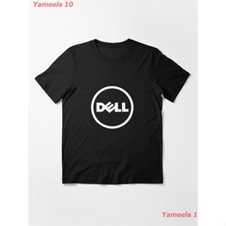 เสื้อยืดพิมพ์ลายแฟชั่นBest Seller - Dell Computer Logo Merchandise Essential T-Shirt เสื้อยืดพิมพ์ลาย เสื้อยืดผู้หญิง เส