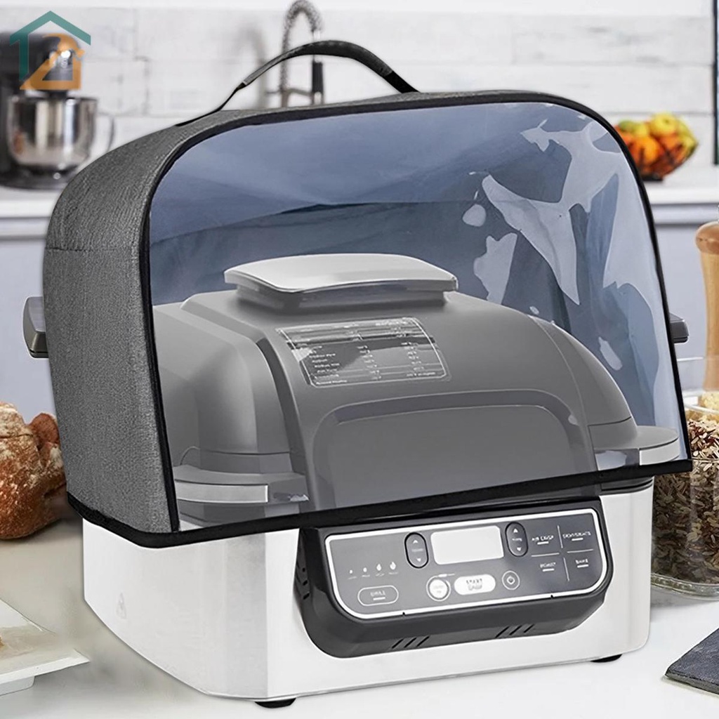 ผ้าคลุมกันฝุ่น กันน้ํา พร้อมช่องเก็บ สําหรับ Ninja Foodi Grill AG301 AG302 AG400 SHOPCYC2731