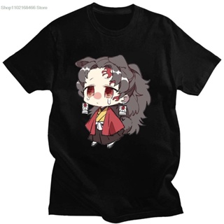 Ghost Slayer Anime Q Version Character Shirt 14-Color Pure Cotton Round Neck Neutral T-Shirt Summer Casual Daily Sh_08