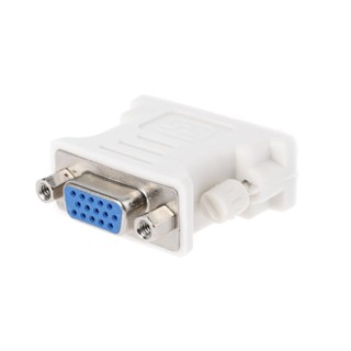 อะแดปเตอร์แปลง CAPA DVI D เป็น VGA ตัวผู้ เป็น VGA 15Pin ตัวเมีย สําหรับคอมพิวเตอร์ พีซี แล็ปท็อป กราฟฟิคการ์ด โปรเจคเตอร์