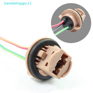 Gentlehappy อะแดปเตอร์ซ็อกเก็ตหลอดไฟเลี้ยว LED T20 7443 สําหรับรถยนต์