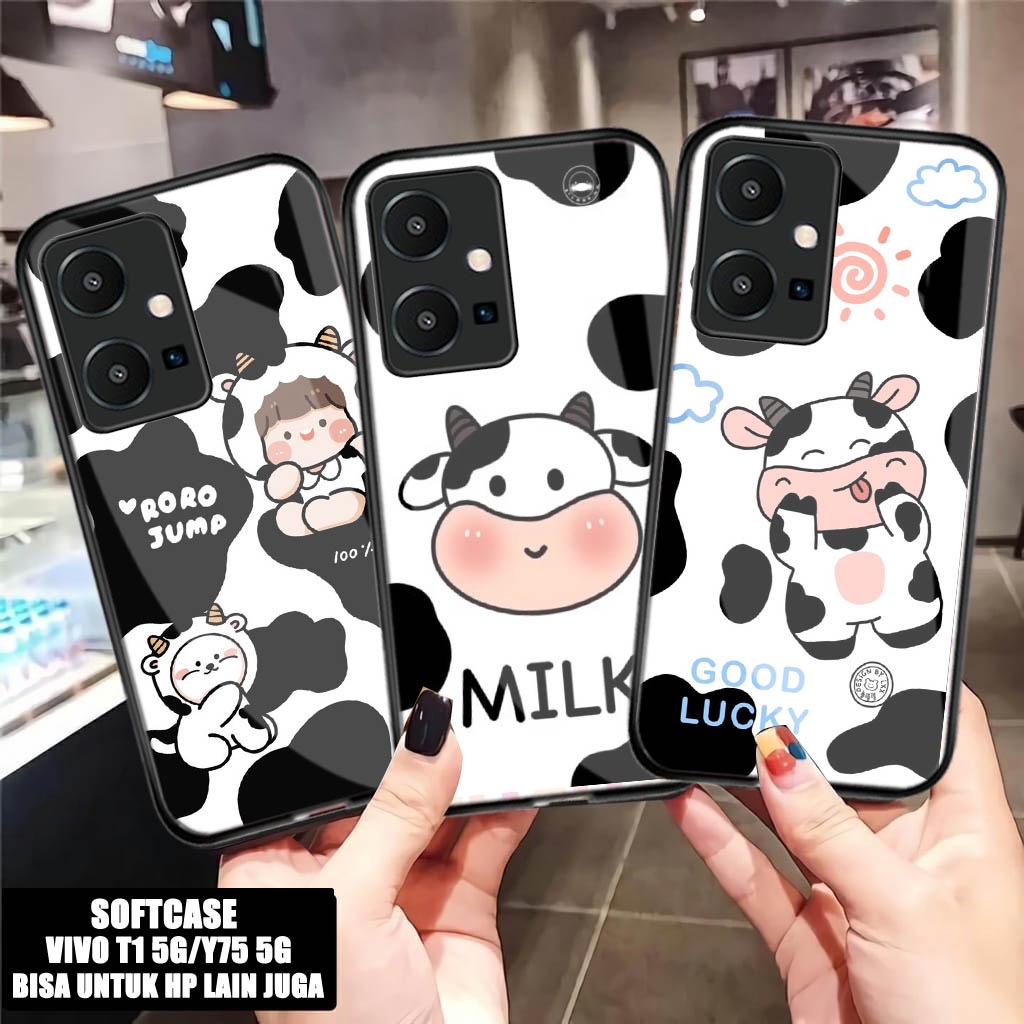 Hardcase 2d Glossy VIVO Y16 2022 T1 5G Y75 5G [M159] Casing Hp VIVO T1 5G Y75 5G ล่าสุด - เคส VIVO T