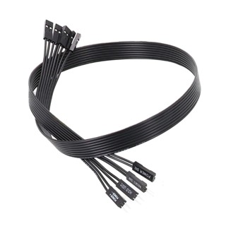 Rr สายเคเบิลต่อขยาย SW 20 ซม. 30 ซม. 50 ซม. 100 ซม. เมนบอร์ดสวิตช์ฮาร์ดดิสก์ LED รีเซ็ต SW Power SW
