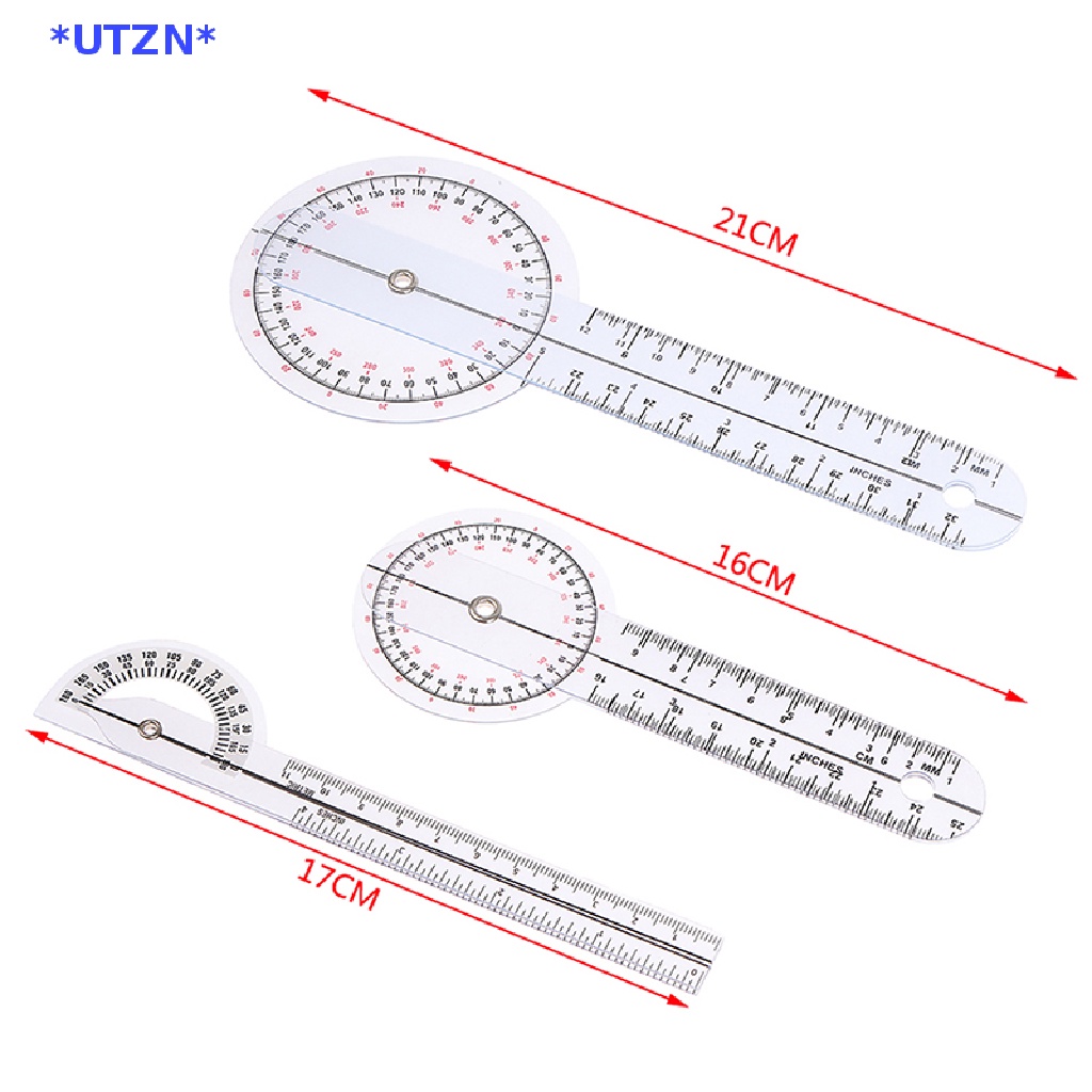 Utzn> ใหม่ ไม้บรรทัดวัดมุมกระดูก 6/8 นิ้ว