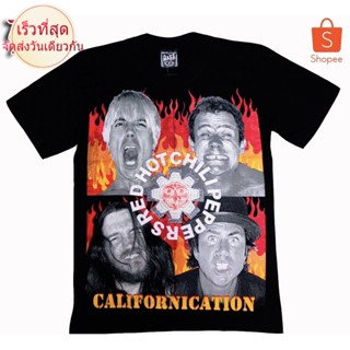 เสื้อวง Red hot MS-154 (แขนสั้น)  เสื้อวงดนตรี เสื้อวงร็อค เสื้อนักร้อง