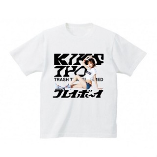 เสื้อยืดสีขาว เสื้อยืดผู้ชาย KIKS TYO X ICHIKA OSAKI TEE - “SPACE HIPPIE 03" เสื้อยืดรุ่น