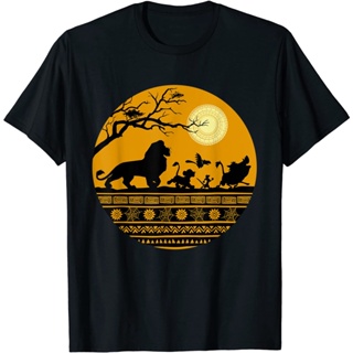 เสื้อยืดวินเทจเสื้อยืด พิมพ์ลายดิสนีย์ The Lion King Halloween สําหรับผู้ใหญ่S-4XL_05