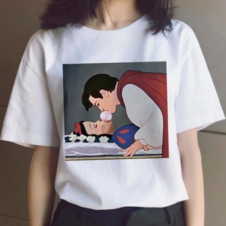 Aesthetic Disney Princess Snow White Funny T-shirt Harajuku Grunge Streetwear Tshirt Kawaii_03